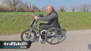 Tribike  Handbike Ibrida per carrozzina by Triride [upl. by Iohk790]