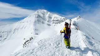 Big Sky skiing the big lines at headwaters and lone peak [upl. by Patrica]