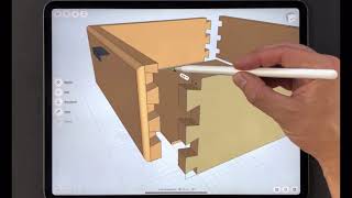 Sharp 3d CAD Basic Tutorials on Ipad Pro 2020 [upl. by Wilsey]