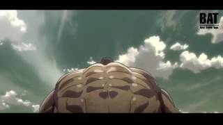 Attack on titan Eren vs The Armored Titan full fight [upl. by Duwalt578]