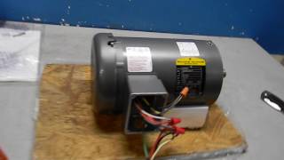 Baldor 3HP Motor Test [upl. by Nerta]