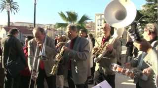 Le collège SidneyBechet inauguré en fanfare à JuanlesPins [upl. by Loralie]