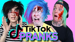 Robby Tries 46 INSANE Pranks from TikTok amp More HUGE COMPILATION [upl. by Erasmo]