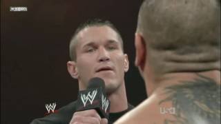 Randy Orton amp Batista Segment WWE Raw 111008 HD [upl. by Donahue]