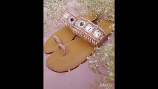 New design kolhapuri chappal latest collection 🌹🌹💖 [upl. by Nnyled]