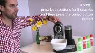 ✨ How to Descale a Nespresso in 3 simple steps [upl. by Enar]