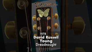 Dream Guitars  1978 David Russell Young Dreadnought Indian RosewoodCedar guitardemo [upl. by Rance]