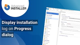 Display installation log on Progress dialog [upl. by Cammie]