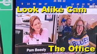 Look Alike Cam The Office Featuring Home Town Hero Pam Beesly 😂 😍 😜 funny stl [upl. by Erbes891]