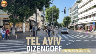 Exploring Dizengoff Street Culture Architecture and Tel Aviv Life [upl. by Hirsch]