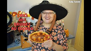 CHILI DES DRUIDES AU COOKEO RECETTE HALLOWEEN 🎃  SALLY CUISINE [upl. by Justus]