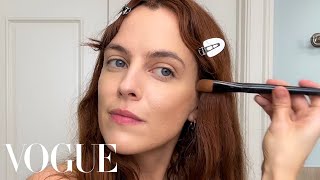 Daisy Jones’s Riley Keough’s Guide to Glowing Skin and NoMakeup Makeup  Beauty Secrets  Vogue [upl. by Jereld875]