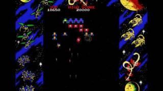 Galaga  Arcade Gameplay [upl. by Steep]