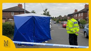 Woman killed in triple stabbing in Manchester [upl. by Ydahs293]