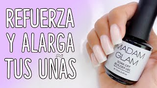 COMO ME APLICO EL BUILDER GEL · GEL DE CONSTRUCCION MADAM GLAM [upl. by Uphemia357]