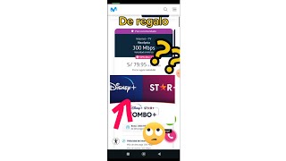 Movistar te da gratis Disney plus y Star plus en sus planes internet hogar [upl. by Araas]