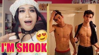 Reacting To Marcus and Lucas Deleted Musically [upl. by Antipas]