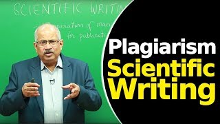 Plagiarism  Scientific Writing [upl. by Atiuqahs]