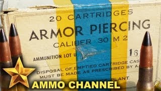 AMMOTEST 30 Caliber M2 3006 Armor Piercing Penetration Tests  Military Surplus Ammo [upl. by Refinnej]