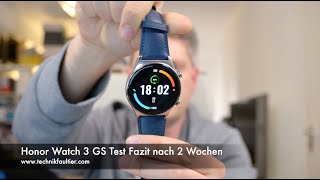 Honor Watch 3 GS Test Fazit nach 2 Wochen [upl. by Dav]