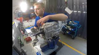 Assembling a Quaife QBE60G 6Speed Sequential Gearbox [upl. by Delmer535]