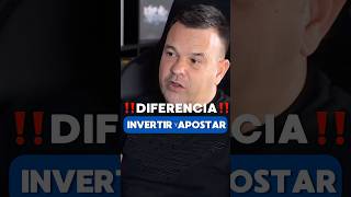 ‼️DIFERENCIA INVERTIR y APOSTAR‼️ JoseEliasNavarro inversion finanzas podcast startup [upl. by Gerry]