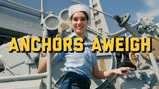 Anchors Aweigh  US Navy Song WWII Version [upl. by Hedberg]