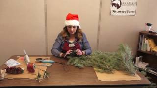 How to make a horseinspired wreath for Christmas [upl. by Ardet716]