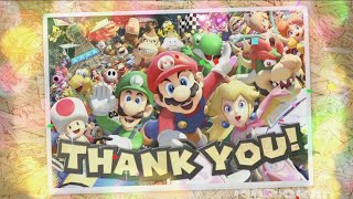 Mario Kart 8 Deluxe Booster Course Pass DLC End Credits [upl. by Artim474]