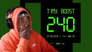 Tiny Boost  240 Seconds AMERICAN REACTION [upl. by Ydeh407]