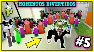 😂 MOMENTOS DIVERTIDOS en PIGGY PARTE 5 🐷 DEKUZAM VS LOS CAMPERS  ROBLOX 😝 [upl. by Mcgruter]