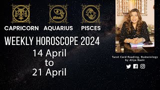 Part 04 Weekly Horoscope 2024  14 April to 21 April [upl. by Ddej]