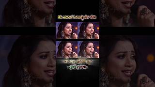 Shreya Ghoshal  যদি তারে নাই চিনি গো Live Duet Performance In KBC With Sonu Nigam Tere Mere Milan [upl. by Intosh]