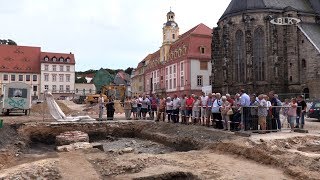 Ausgrabungen Weißenfelser Markt Dr Matthias Becker Landesamt für Denkmalpflege und Archä [upl. by Ahab167]