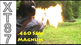 Smith amp Wesson 460 Magnum Plinking Firing 460 454 amp 45 [upl. by Moersch640]