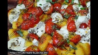 Schnellen Tomaten Gnocchi Auflauf  multikultikuechede [upl. by Ahen936]