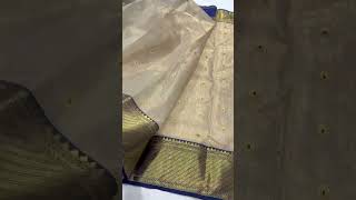 Chanderi sarres buttidar chanderisarees sareeshopping sareesonline chandericottonsaree [upl. by Eiryt]