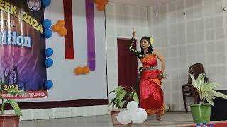 Bungalaswi Haywna Bodo dance bengtol college bengtol 24th annual college week [upl. by Bortz]