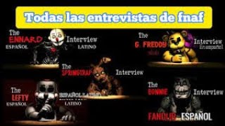 reaccionando a las entrevistas de FNAF [upl. by Narhet641]