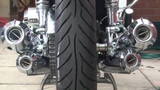 Suzuki 750cc and Kawasaki 500cc two stroke sound [upl. by Nelram]