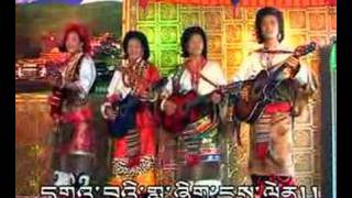 Tibetan Song The Four Khampas Thung Thung Karmo [upl. by Sigvard]