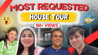 The most awaited HOUSE TOUR🤩🏡  Grovers here  ​⁠RajGrover005 [upl. by Kowtko]