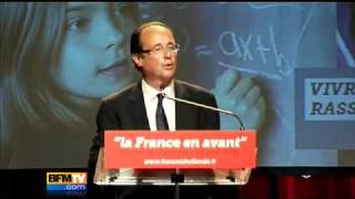 François Hollande dévoile son quotrêve françaisquot [upl. by Nalac]