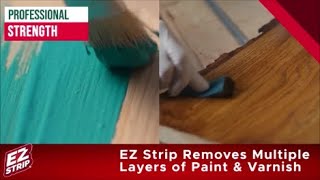 EZ Strip Paint amp Varnish Stripper [upl. by Sadick780]