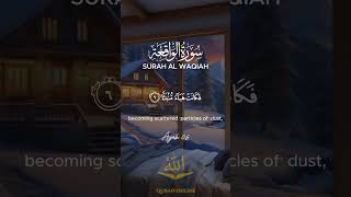 Surah Waqiah  سورة الواقعة  Beautiful Holy Quran Recitation quran recitation viral ytshorts [upl. by Marozik]