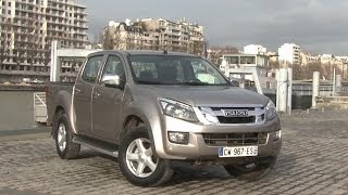 Essai Isuzu DMax Crew Cab 25 D 163 BVA5 Quasar 2013 [upl. by Nnylrebma]