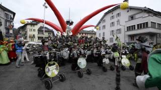 Carnaval de Monthey 2015  Concert du dimanche  Les Kamikazes [upl. by Suoirtemed]