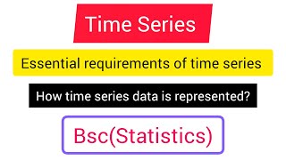 Time Series  time series data  Definition  Examples  Meaning  time series analysis bsc [upl. by Odlawso]