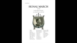 Signal March 1898 by Joseph Clauder  Arr Mark Grauer ASCAP [upl. by Plotkin]