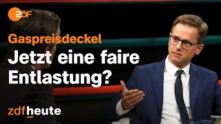 Gaspreis Diskussion über die neuen Stützhilfen der Energiekrise Markus Lanz vom 11 Oktober 2022 [upl. by Barn]